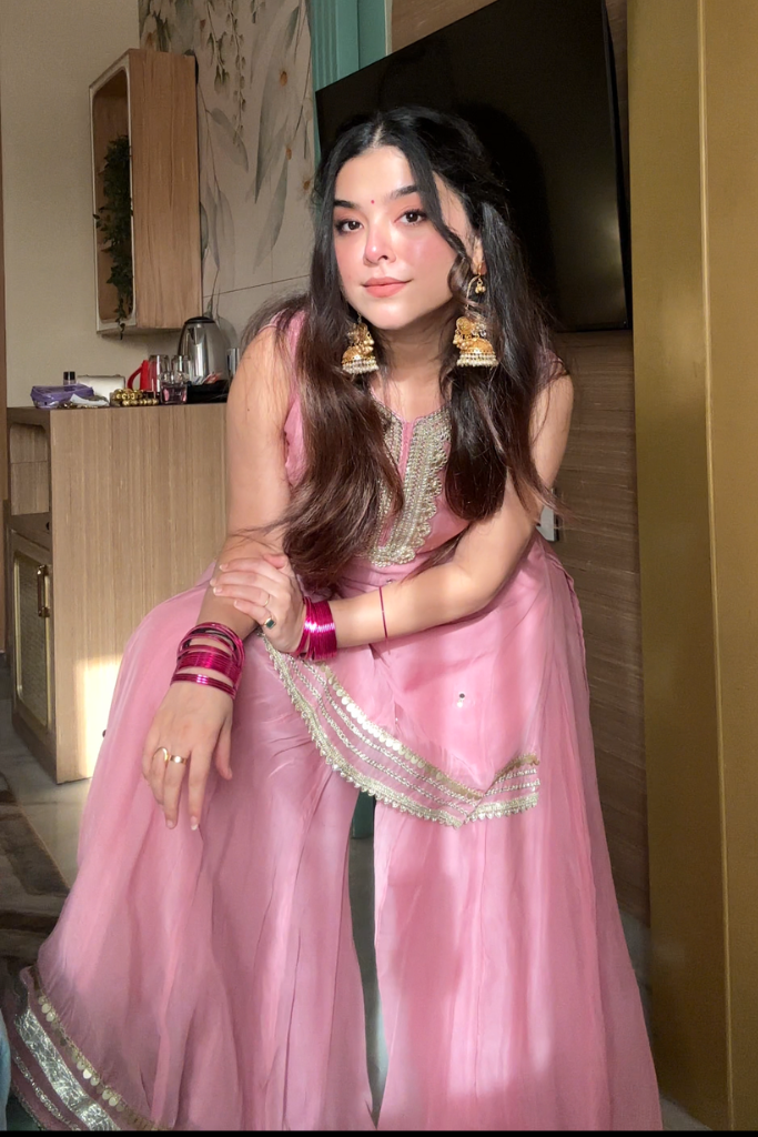 Vasantika Organza Sharara Set