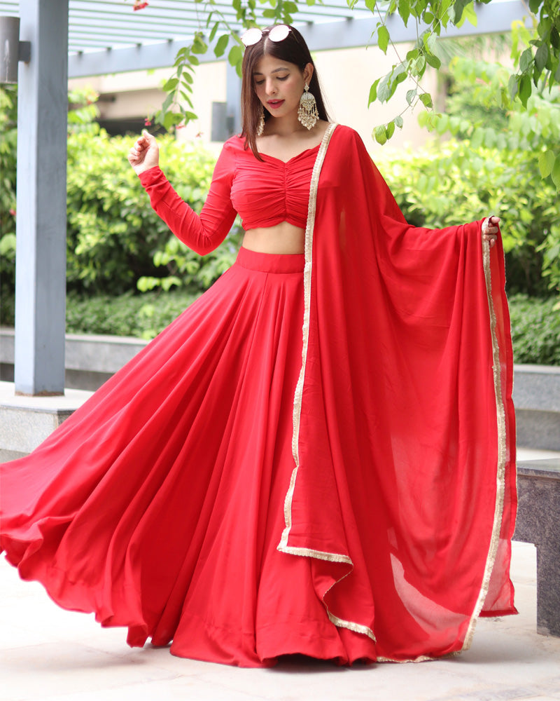 Fully stitched lehenga choli best sale