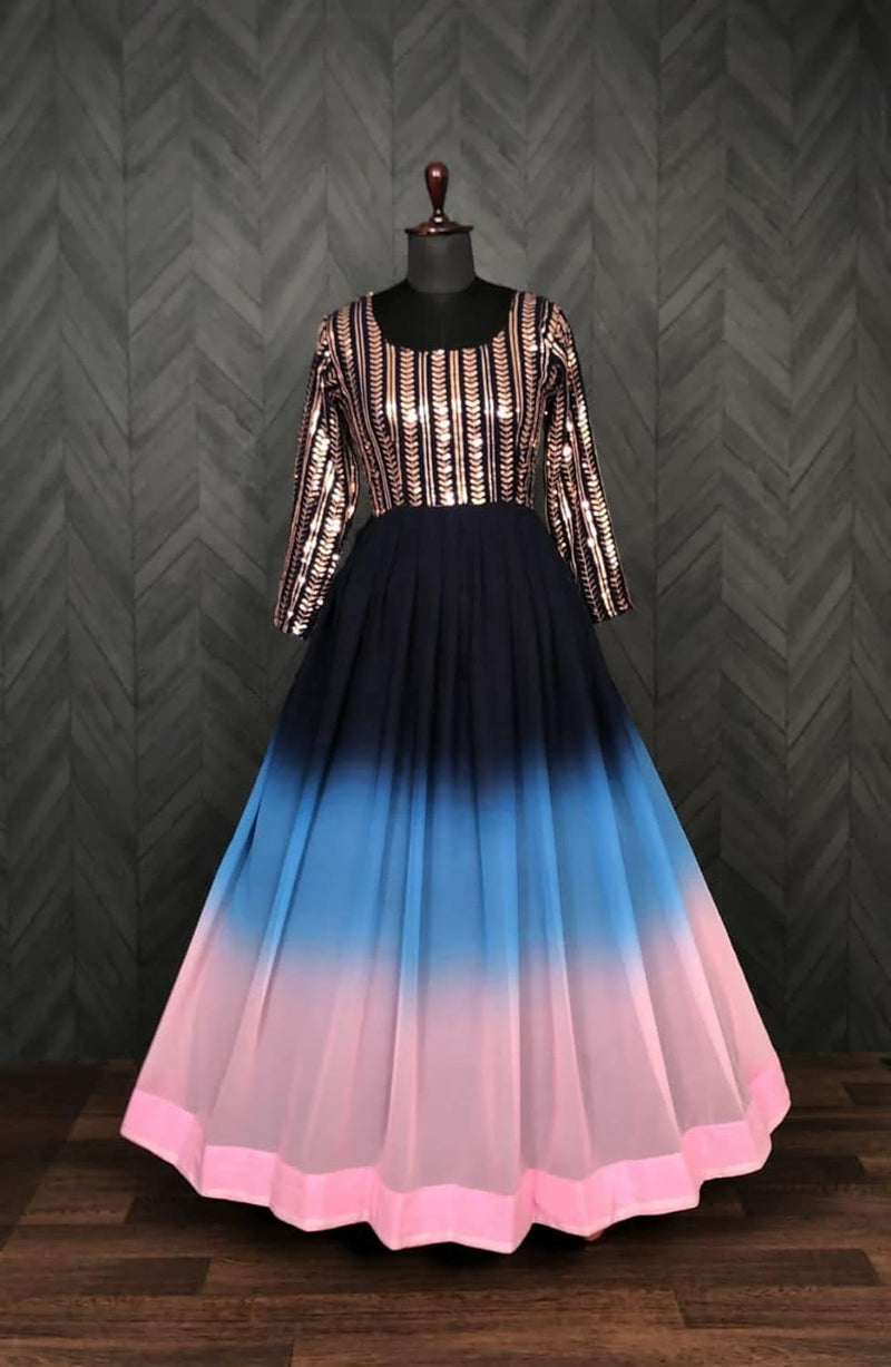 Buy Jacquard Koti Style Gown – WOMLINE