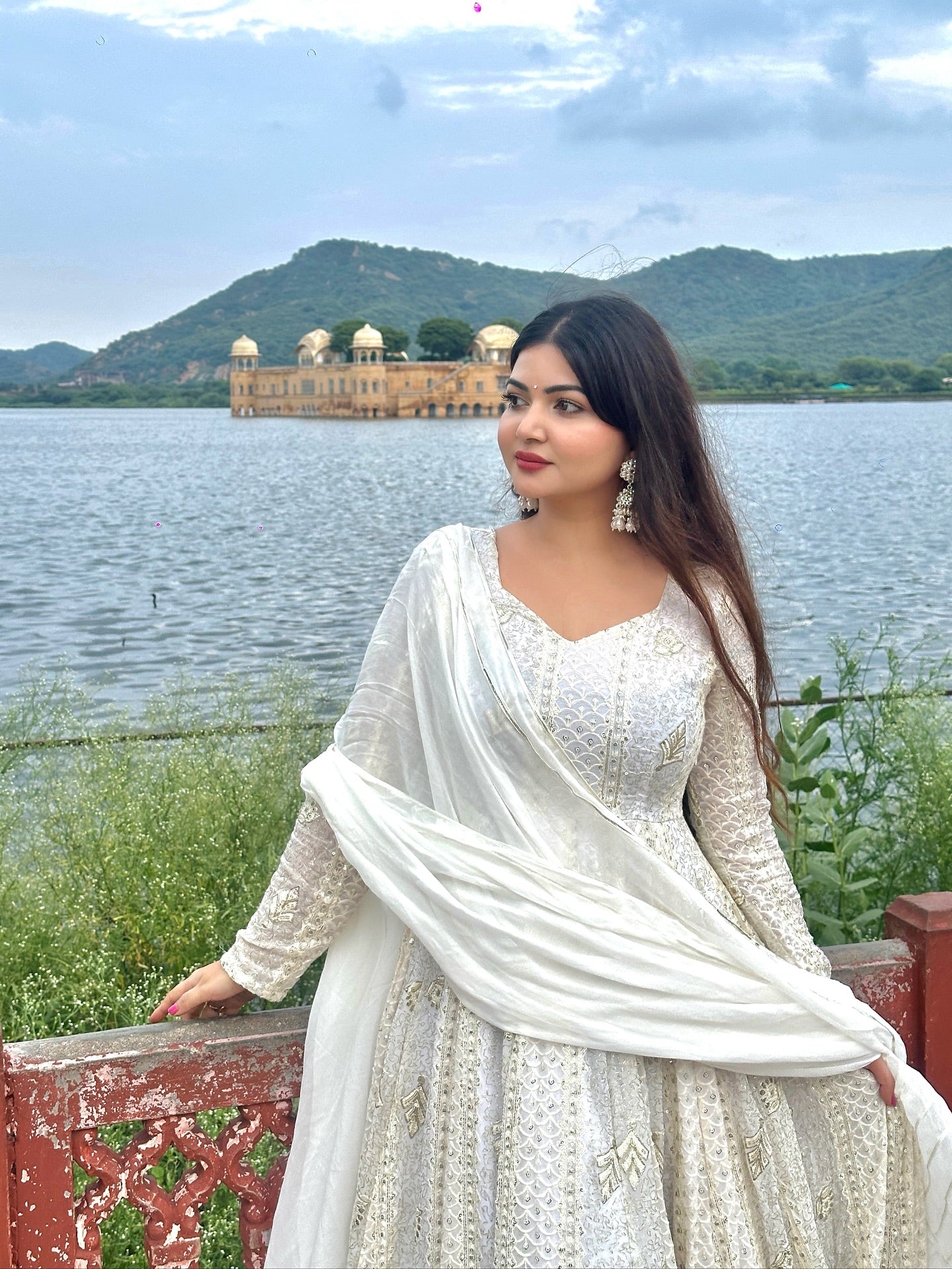 Madhvi Heavy Embroidered Maxi Set